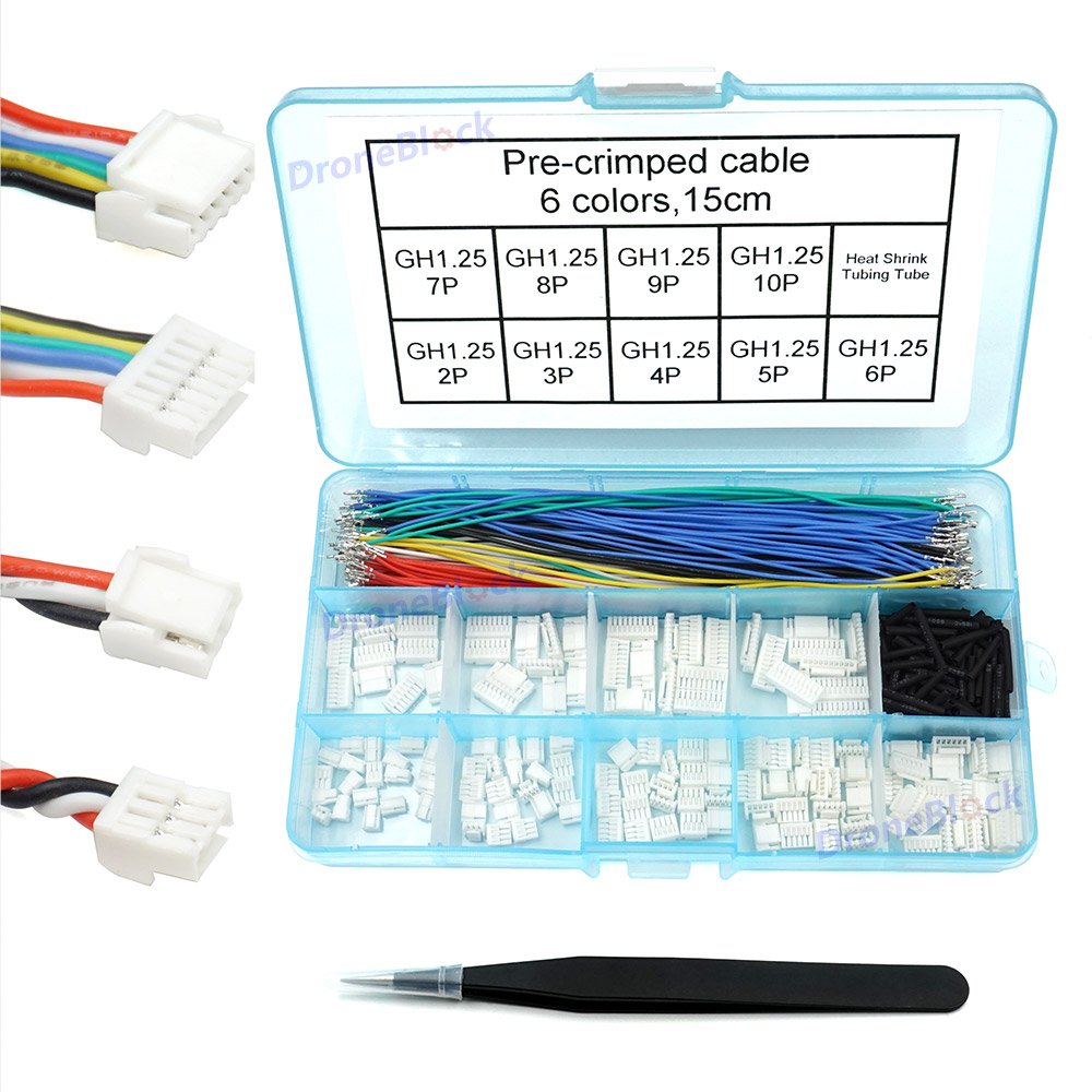 JST GH Connectors and Pre-Crim - Drone Kit Hexacopter 评论和价格