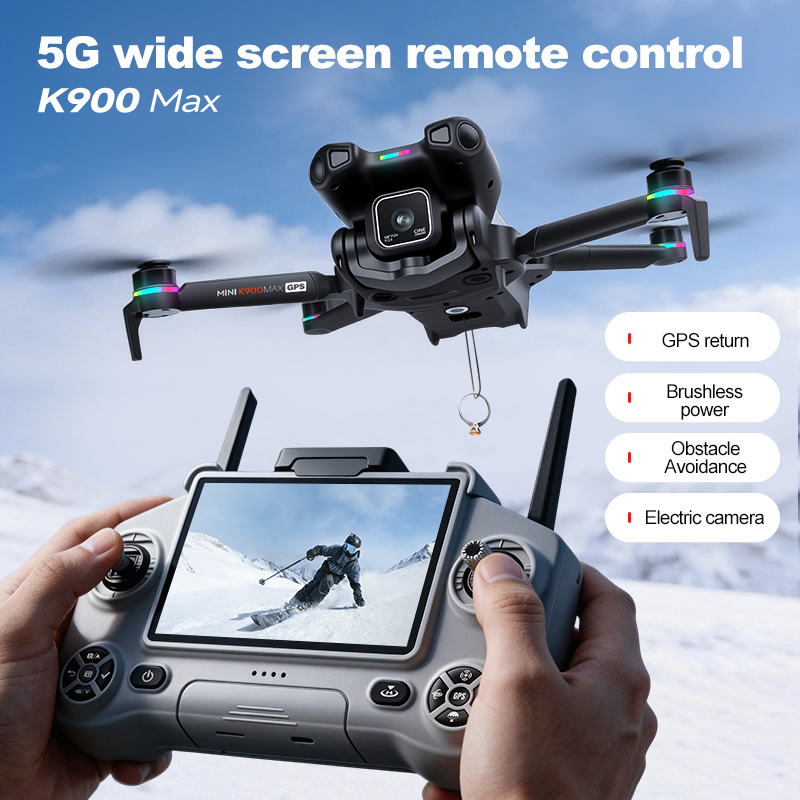 New K900 MAX GPS Drone with 4K - Drone Kit With Camera 评论和价格